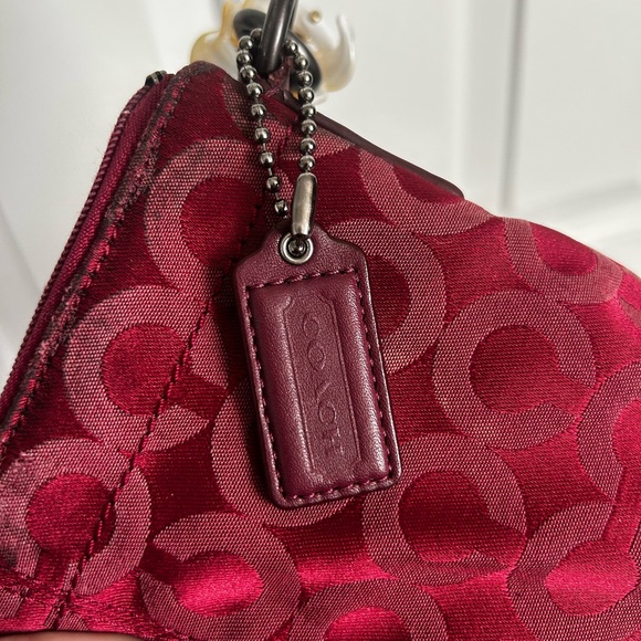 red coach shoulder bag - Picture 5 of 6